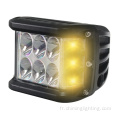 3,8 pouces carré 36W LED LEAU LED avec des lumières latérales hautes performances hors route ATV UTV LED DRIGING Light